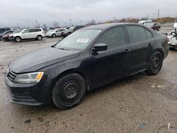 Salvage cars for sale from Copart Indianapolis, IN: 2016 Volkswagen Jetta S