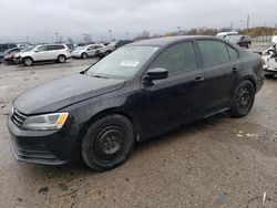 Vehiculos salvage en venta de Copart Indianapolis, IN: 2016 Volkswagen Jetta S