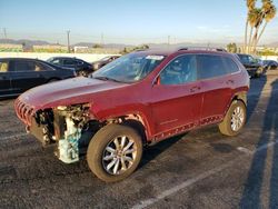 Vehiculos salvage en venta de Copart Van Nuys, CA: 2014 Jeep Cherokee Limited