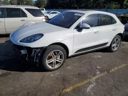 Porsche salvage cars for sale: 2015 Porsche Macan S