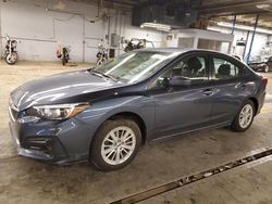 Salvage cars for sale from Copart Wheeling, IL: 2017 Subaru Impreza Premium Plus