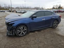 Salvage cars for sale from Copart Fort Wayne, IN: 2016 Nissan Maxima 3.5S