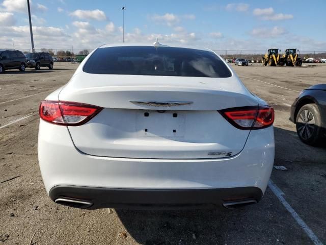 2015 Chrysler 200 S