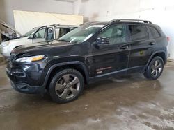 Salvage cars for sale from Copart Davison, MI: 2016 Jeep Cherokee Latitude
