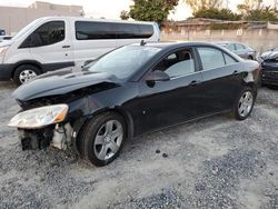 Pontiac salvage cars for sale: 2008 Pontiac G6 Base