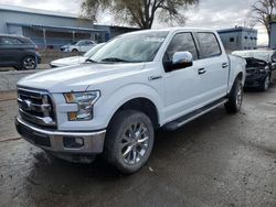 Salvage cars for sale at Albuquerque, NM auction: 2017 Ford F150 Supercrew