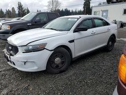 Vehiculos salvage en venta de Copart Graham, WA: 2017 Ford Taurus Police Interceptor