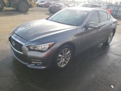 Salvage cars for sale at New Britain, CT auction: 2015 Infiniti Q50 Base