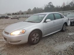 Chevrolet salvage cars for sale: 2012 Chevrolet Impala LS