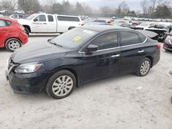 Nissan Vehiculos salvage en venta: 2017 Nissan Sentra S