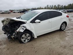 Salvage cars for sale from Copart Houston, TX: 2016 KIA Forte LX