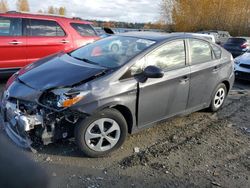 Vehiculos salvage en venta de Copart Arlington, WA: 2013 Toyota Prius