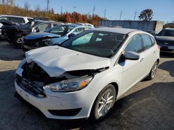 Ford salvage cars for sale: 2018 Ford Focus SE