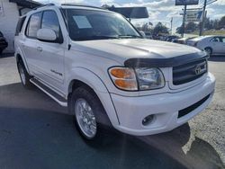 Salvage cars for sale at Cartersville, GA auction: 2003 Toyota Sequoia SR5