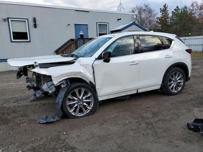 Salvage cars for sale from Copart Lyman, ME: 2019 Mazda CX-5 Grand Touring