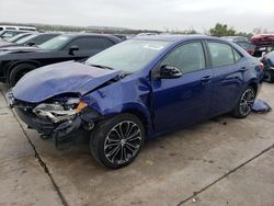 Toyota Corolla Vehiculos salvage en venta: 2016 Toyota Corolla L