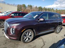 Salvage cars for sale at Exeter, RI auction: 2021 Hyundai Palisade Limited