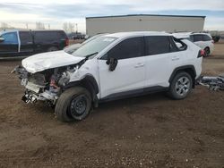 Salvage cars for sale from Copart Rocky View County, AB: 2022 Toyota Rav4 LE