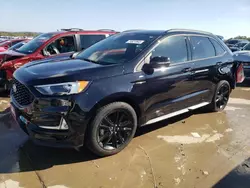 Salvage cars for sale at Grand Prairie, TX auction: 2020 Ford Edge SEL