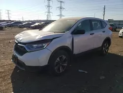 Salvage cars for sale at Elgin, IL auction: 2019 Honda CR-V LX