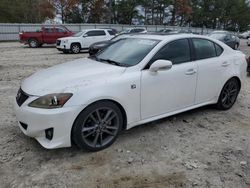 Lexus salvage cars for sale: 2012 Lexus IS 250