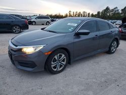 Salvage cars for sale from Copart Houston, TX: 2018 Honda Civic LX