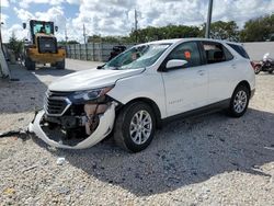 Salvage cars for sale at Homestead, FL auction: 2020 Chevrolet Equinox LT