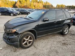 Salvage cars for sale at Mendon, MA auction: 2005 BMW X5 3.0I