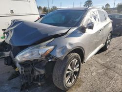 Salvage cars for sale at Bridgeton, MO auction: 2015 Nissan Murano S