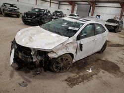 Salvage cars for sale from Copart Lansing, MI: 2016 Toyota Corolla L