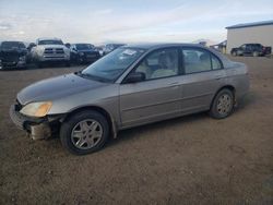 Honda Civic LX salvage cars for sale: 2003 Honda Civic LX