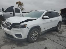 Salvage cars for sale at Tulsa, OK auction: 2019 Jeep Cherokee Latitude