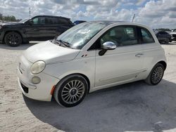 Salvage cars for sale at Arcadia, FL auction: 2012 Fiat 500 Lounge