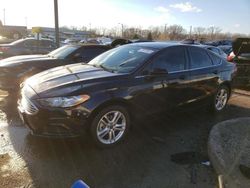 Salvage cars for sale at Louisville, KY auction: 2018 Ford Fusion SE