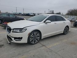 Salvage cars for sale at Oklahoma City, OK auction: 2017 Lincoln MKZ Select