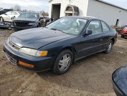 Salvage cars for sale from Copart Portland, MI: 1997 Honda Accord EX