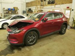 Salvage cars for sale from Copart Ham Lake, MN: 2018 Mazda CX-5 Sport