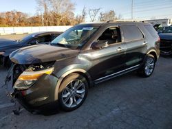 Ford Explorer salvage cars for sale: 2015 Ford Explorer XLT