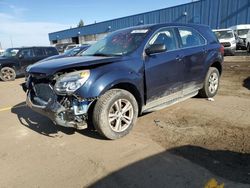 Salvage cars for sale at Woodhaven, MI auction: 2017 Chevrolet Equinox LS