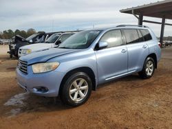 Toyota Highlander salvage cars for sale: 2009 Toyota Highlander