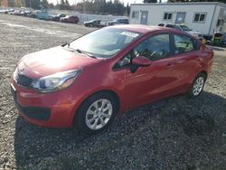 Salvage cars for sale from Copart Graham, WA: 2015 KIA Rio LX