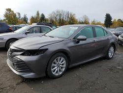 Toyota Camry L salvage cars for sale: 2019 Toyota Camry L