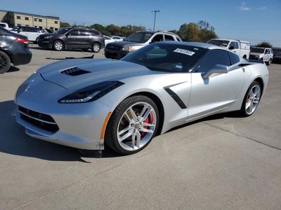 Salvage cars for sale from Copart Wilmer, TX: 2016 Chevrolet Corvette Stingray Z51 1LT