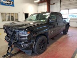 Salvage cars for sale from Copart Angola, NY: 2017 Chevrolet Silverado K1500 LTZ