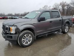 Salvage cars for sale at Ellwood City, PA auction: 2018 Ford F150 Supercrew