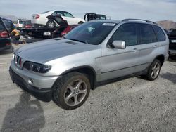 Salvage cars for sale at North Las Vegas, NV auction: 2002 BMW X5 3.0I