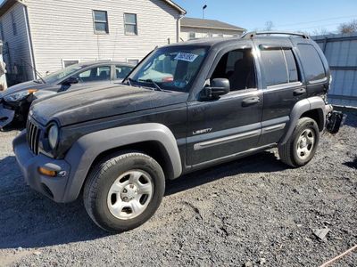 Salvage cars for sale from Copart York Haven, PA: 2004 Jeep Liberty Sport