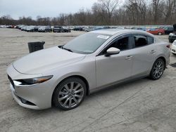 Salvage cars for sale from Copart Ellwood City, PA: 2022 Mazda 3 Premium