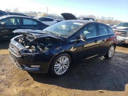 Salvage cars for sale at Louisville, KY auction: 2017 Ford Focus Titanium
