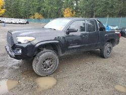 Salvage cars for sale at Graham, WA auction: 2016 Toyota Tacoma Access Cab